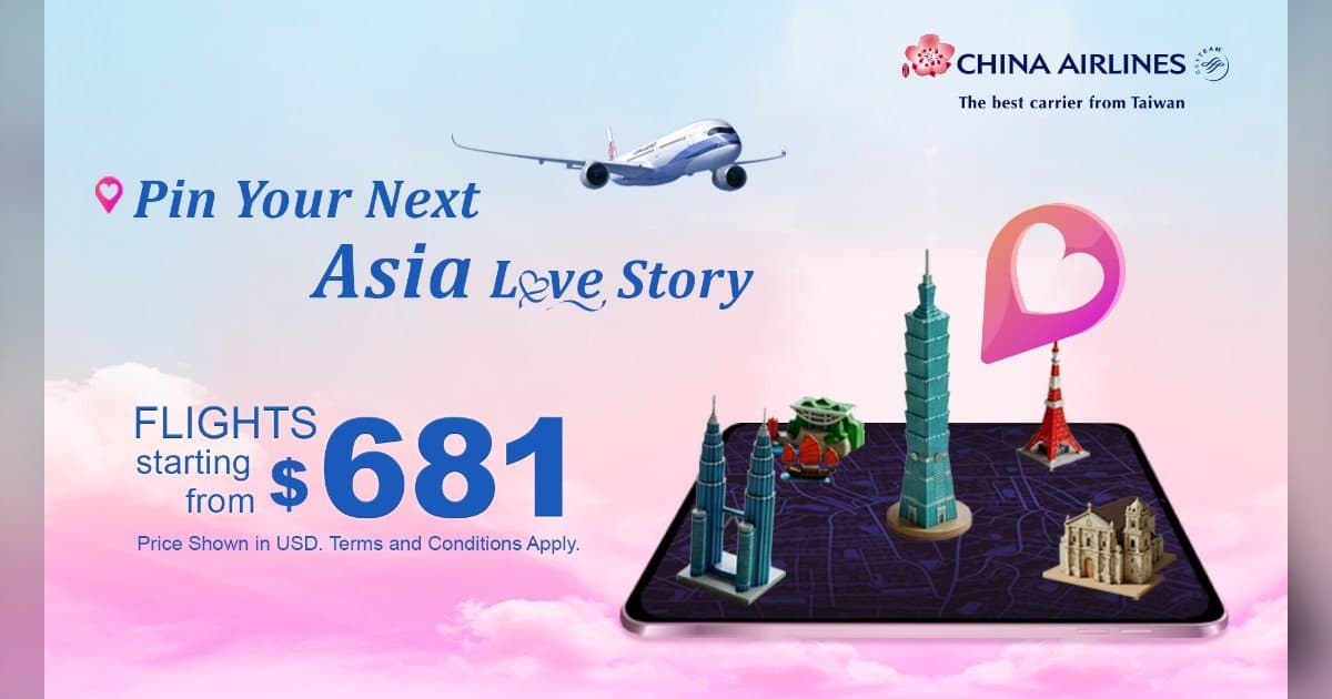 China Airlines Marks Valentine’s Season with Expanded Routes, Inflight Dining, and Ontario–Taipei Milestone