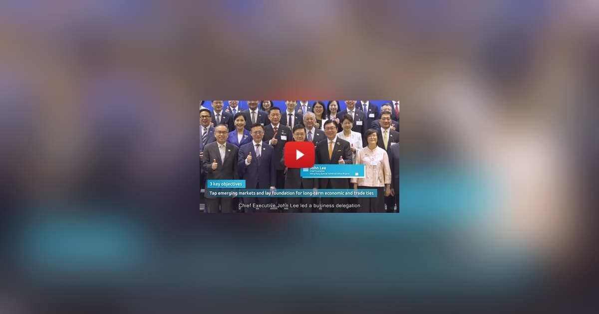 Hong Kong delegation to Central Asia yields 96 agreements, deepening Belt and Road ties