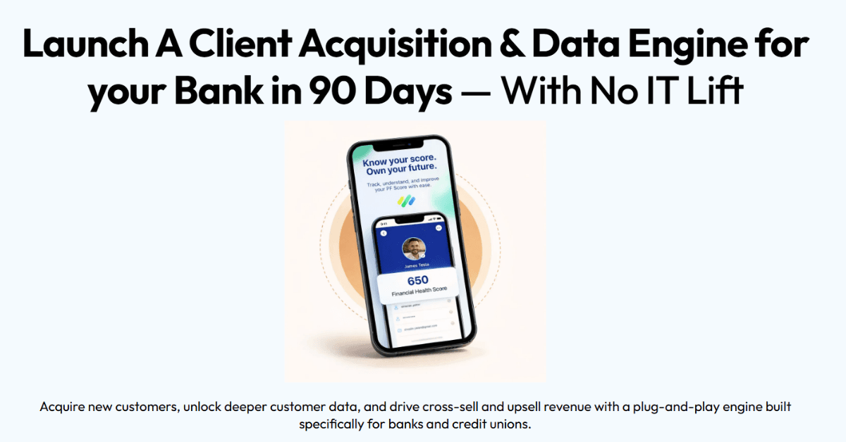 Finoveo Launches White-Label Financial Health App to Help Banks Acquire Clients and Unlock Insights