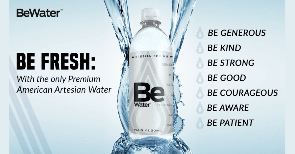 Be Water Selected for Inclusion in Celebrity 'Everyone Wins' Nominee Gift Bags