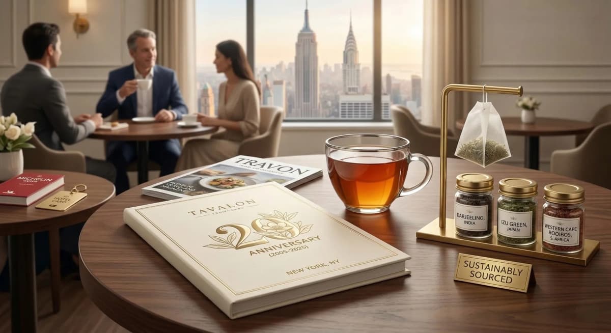 Tavalon Celebrates 20 Years of Transforming Tea into a Global Lifestyle