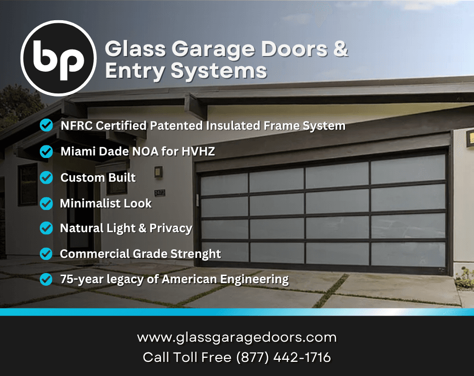 bp Glass Garage Doors Issues Technical Advisory on Risks of Frameless Overhead Systems