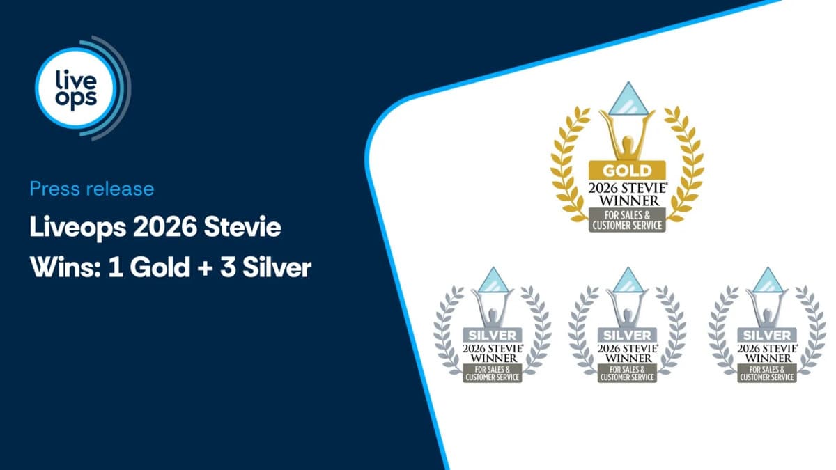 Liveops Wins Multiple Stevie Awards for Customer Experience Excellence
