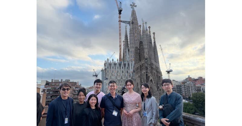 TVBS Exclusive Coverage of Sagrada Família Milestone Highlights Taiwan's Media and Tech Prowess