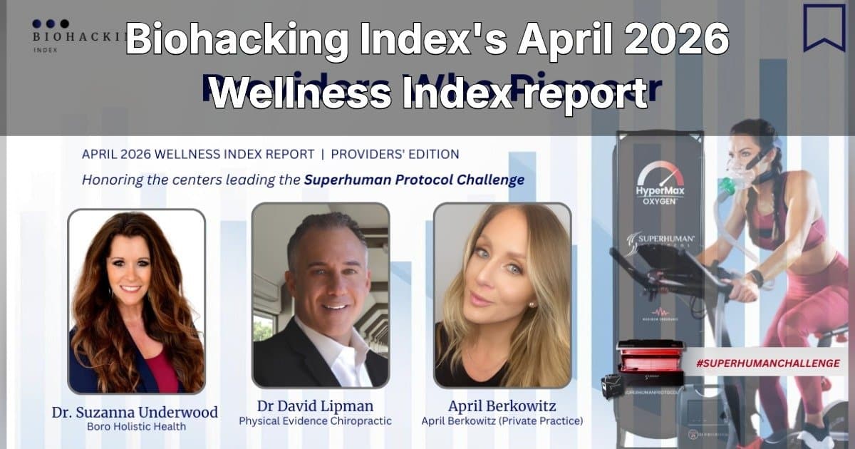 April 2026 Wellness Index Report Highlights Shift from Seasonal Weight Loss to Cellular Health Optimization
