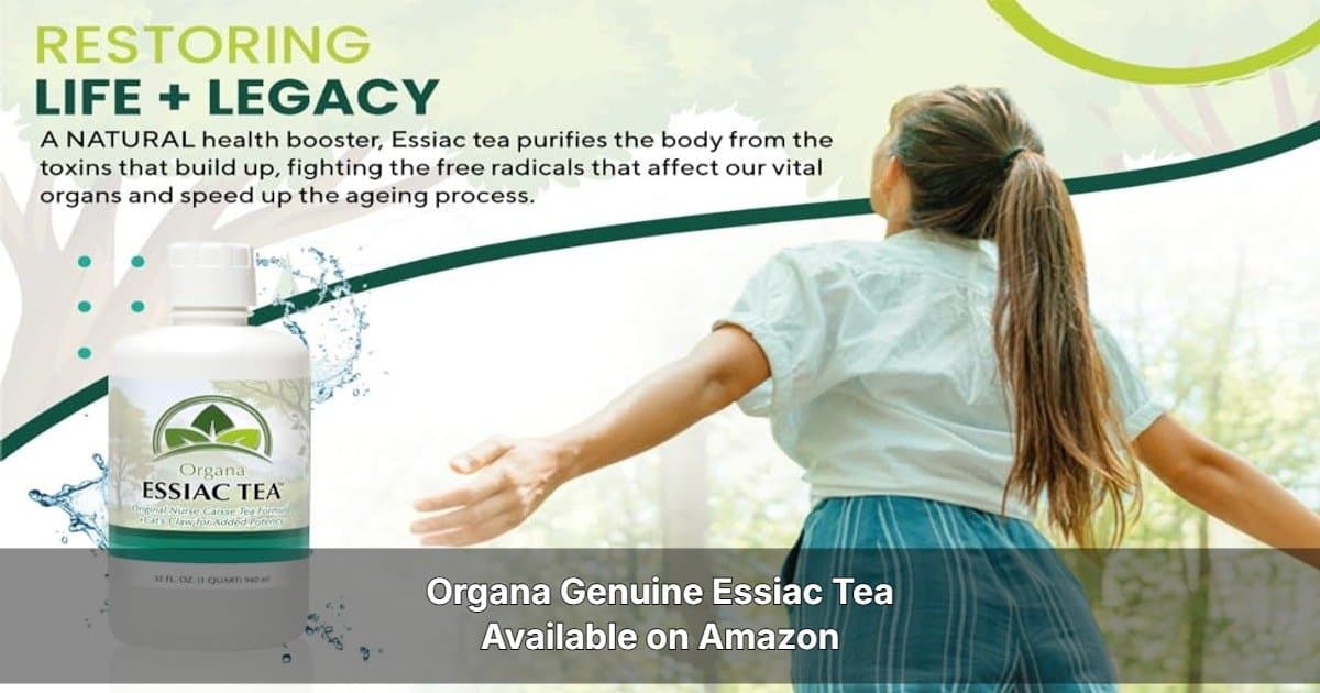 ORGANA Essiac Tea Gains Strong Amazon Reviews for Traditional Herbal Quality