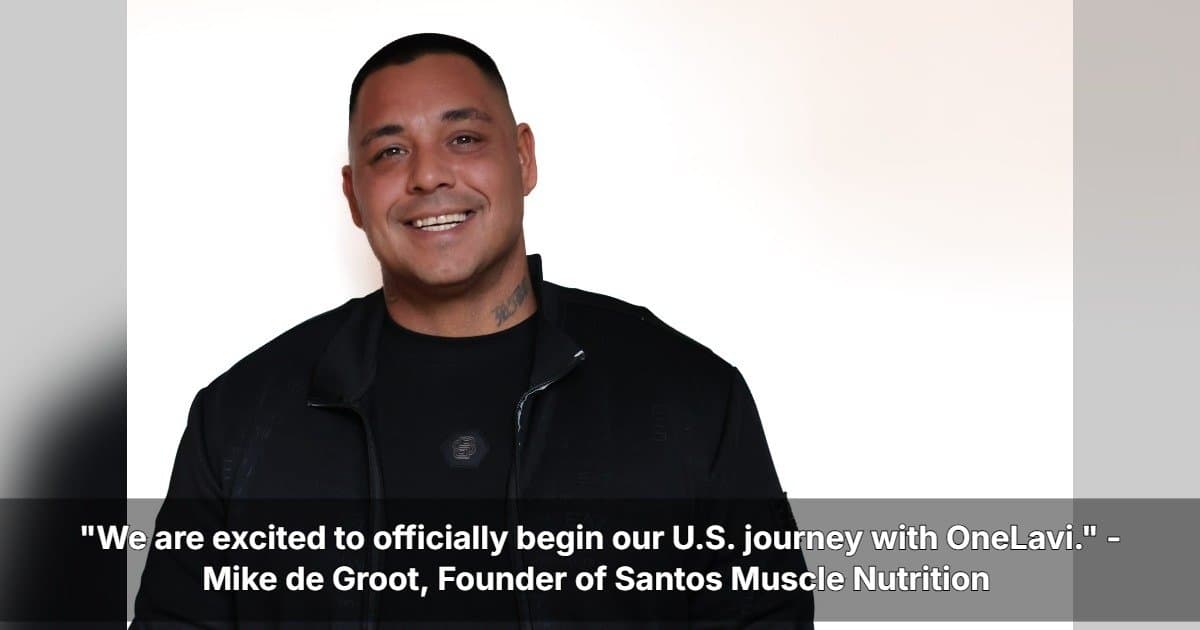 Santos Muscle Nutrition Launches on OneLavi.com, Marking Entry into U.S. Market