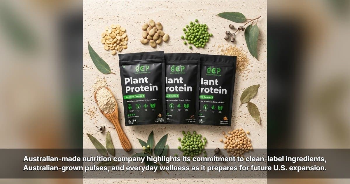 Green Choice Proteins Set to Bring Australian Plant Nutrition Philosophy to U.S. Market