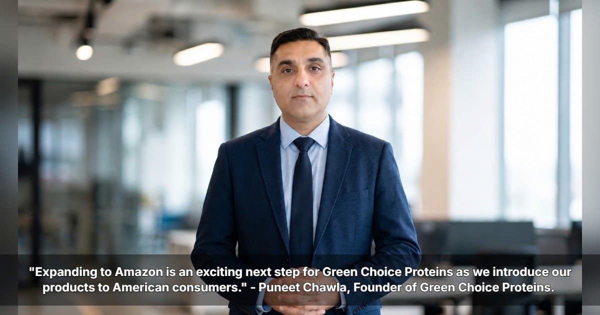 Green Choice Proteins Expands U.S. Rollout With Upcoming Amazon Launch