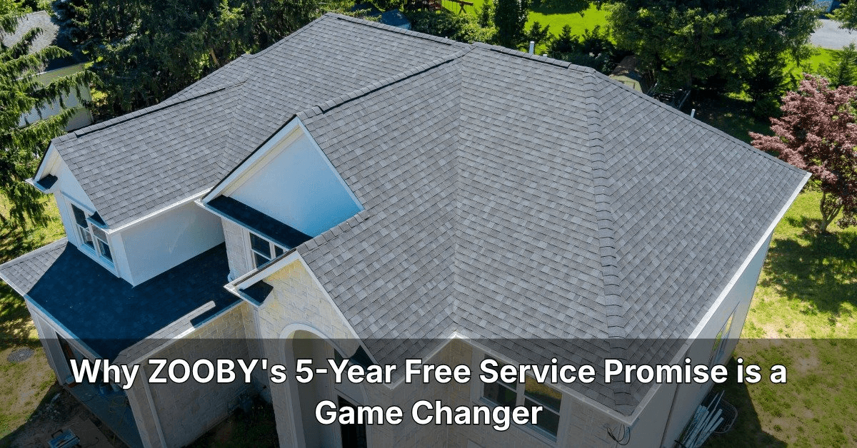 ZOOBY's $2,500 Roofing Promise: Free Zoobification™ After 5 Years in San Antonio