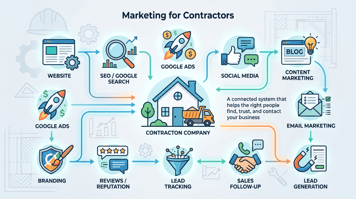New Contractor Marketing Guide Explains How to Connect Marketing Efforts for Better Lead Generation and Business Growth
