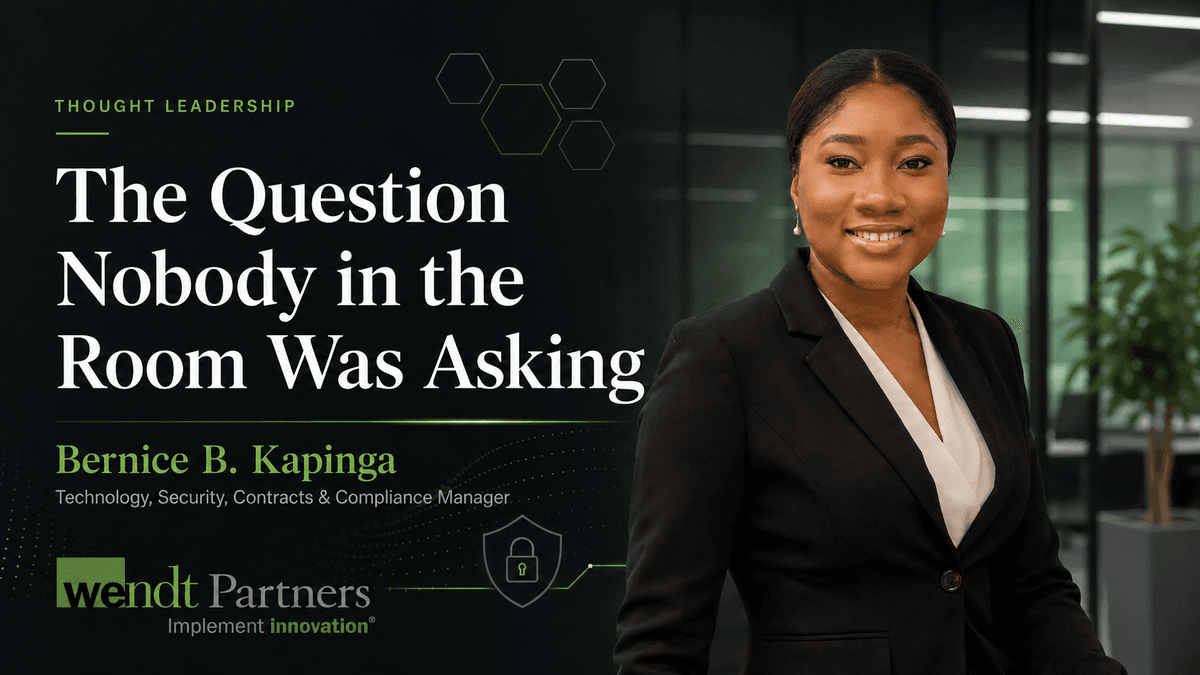 Wendt Partners' Bernice Kapinga to Address Legal Career Paths in Tech and Security at Johannesburg Workshop