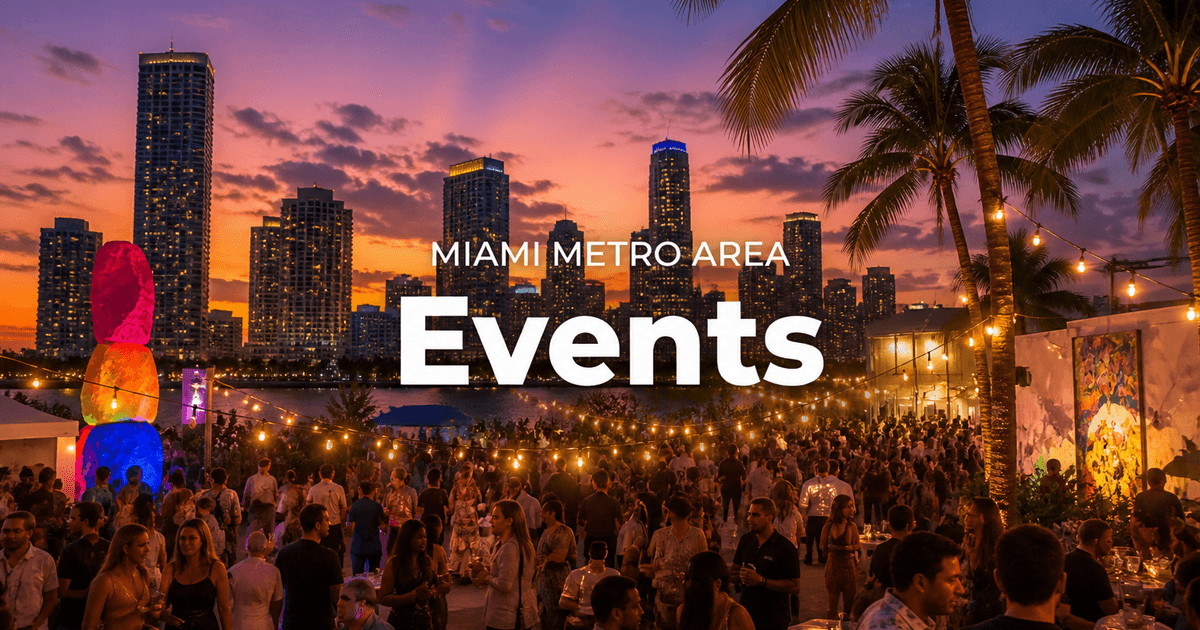 Dive into Miami's Vibrant Week: Leadership, Art, and More Await