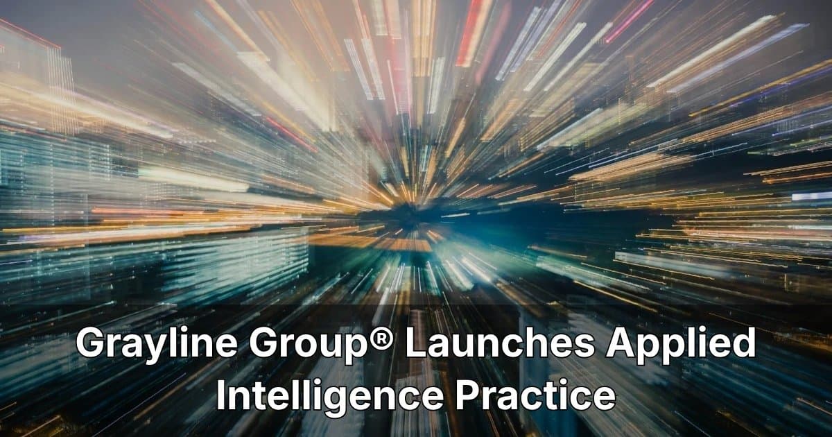 Grayline Group Launches Applied Intelligence Practice to Bridge AI Execution Gap for Defense and Infrastructure