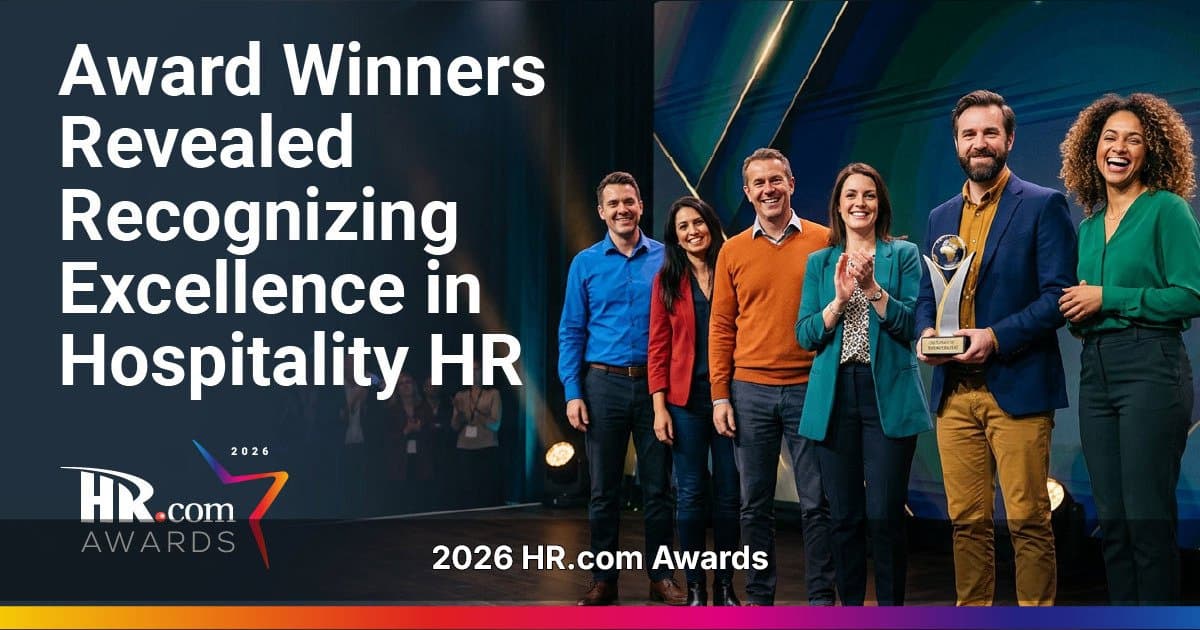 HR.com Announces 2026 HR in Hospitality Award Winners