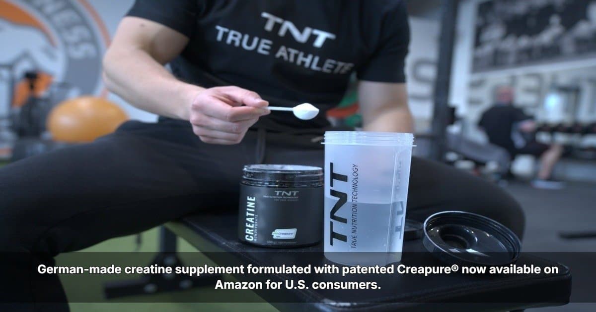 TNT Highlights Creapure Creatine for Strength, Endurance, and Daily Performance