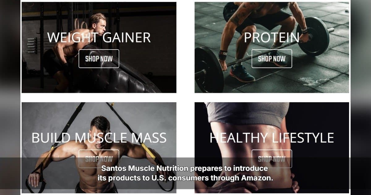 Santos Muscle Nutrition Emphasizes European Quality Standards Ahead of Amazon US Launch